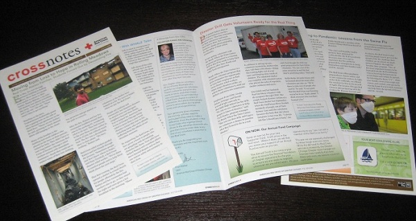 Newsletter Printing Red Cross